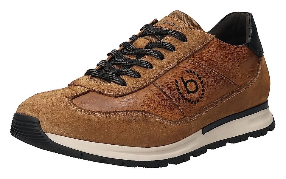 bugatti Sneaker Halbschuh, Schnürschuh, Freizeitschuh mit dezentem Logo günstig online kaufen