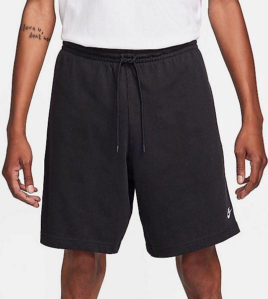 Nike Shorts M NK CLUB KNIT SHORT BLACK/WHITE günstig online kaufen