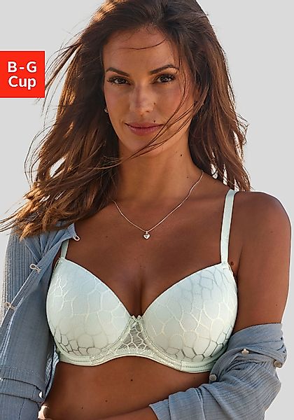 LASCANA "Chiara" mit graphischem Netz-Muster, Dessous günstig online kaufen