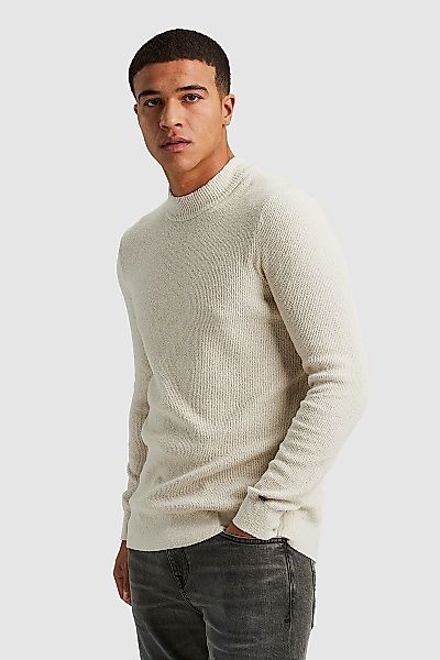 Cast Iron Pullover Fine Bouclé Ecru - Größe L günstig online kaufen