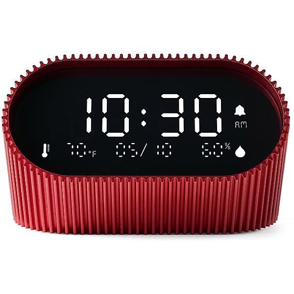 Lexon Quarzwecker Digitalwecker Ray Clock Rot günstig online kaufen