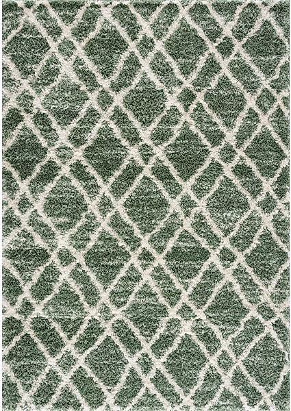 carpet city® Shaggy Pulpy 540 Gruen grün Gr. 80 x 300 günstig online kaufen