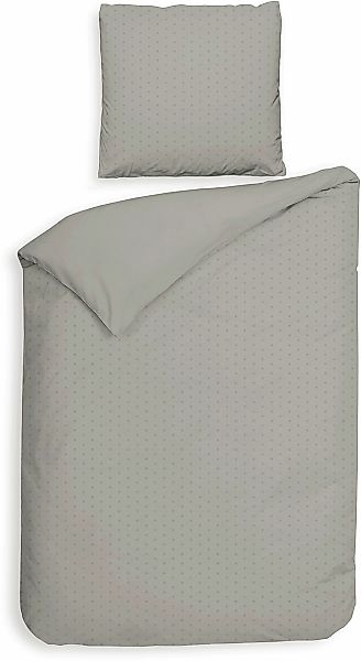 Heckett & Lane Bettwäsche "Punto" 2 Stk. gepunktet, 100% Baumwolle ab 135x2 günstig online kaufen