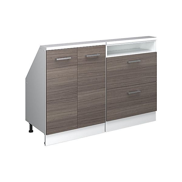 Vicco Unterschrank R-Line, Edelgrau/Weiß, 120 cm günstig online kaufen