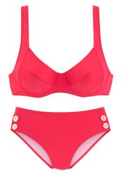 Vivance Bügel-Bikini mit goldfarbenen Zierknöpfen günstig online kaufen