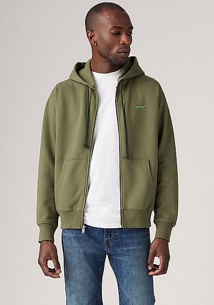 Levi's® Kapuzensweatjacke mit Logo-Stickerei günstig online kaufen