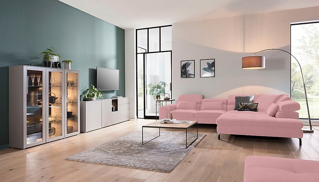 GALLERY M branded by Musterring Ecksofa »Felicia Due L-Form«, Wahlweise mit günstig online kaufen