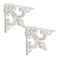 relaxdays Wandregalhalter Regalwinkel Gusseisen antik 2er günstig online kaufen