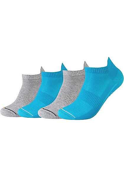 Camano Sneakersocken function (4-Paar) mit Micro-Plüsch an Ferse und Zehen günstig online kaufen