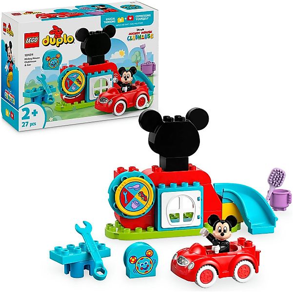 LEGO® Mickys Clubhaus und Auto (10454), LEGO® DUPLO Disney ™ Konstruktionss günstig online kaufen