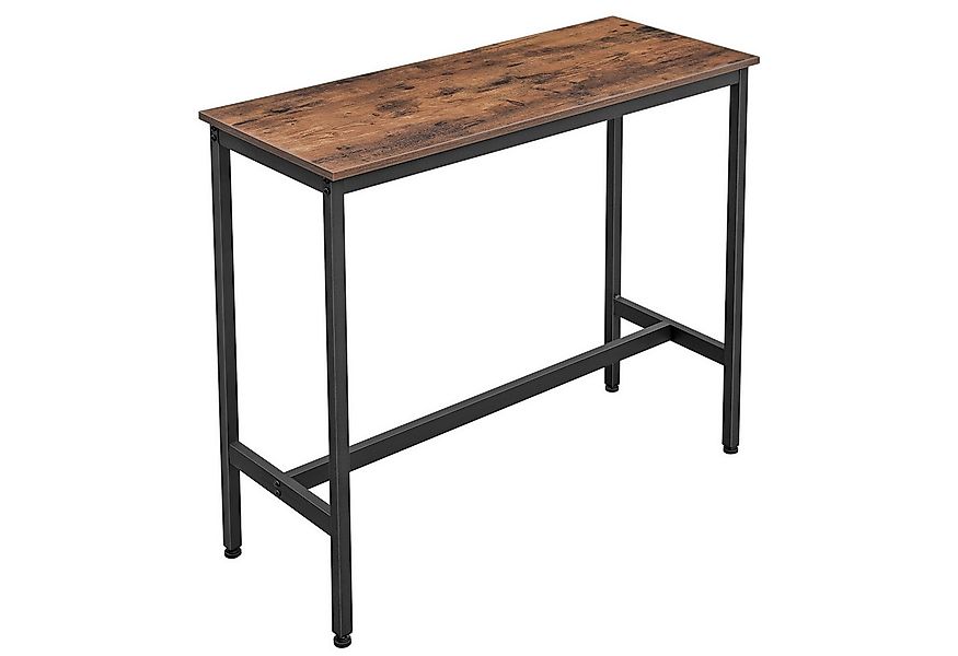 VASAGLE Bartisch Küchentisch Bistrotisch, rechteckiger Stehtisch, Metallges günstig online kaufen