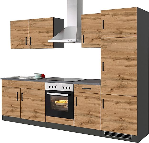 KOCHSTATION Küchenzeile KS-Toronto, Breite 270 cm, günstig online kaufen