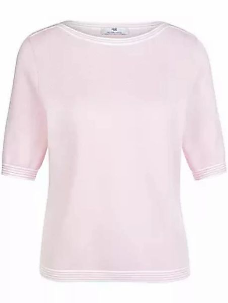 Pullover aus 100% SUPIMA®-Baumwolle Peter Hahn rosé günstig online kaufen