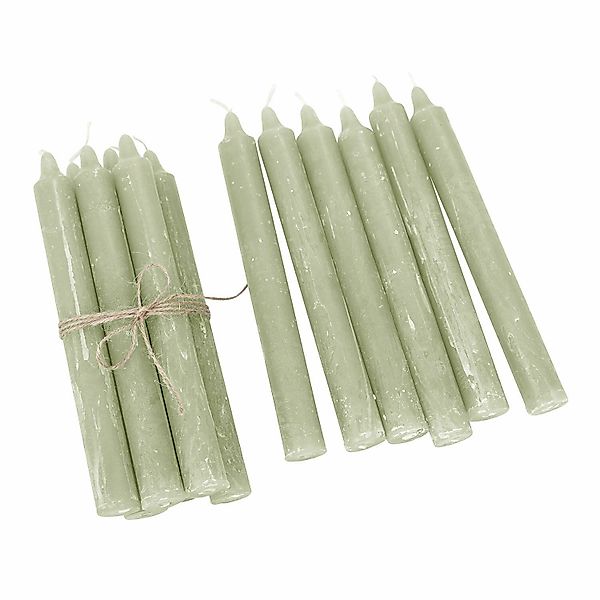 Mirabeau Stumpenkerze Kerze 12er Set Bauceau günstig online kaufen