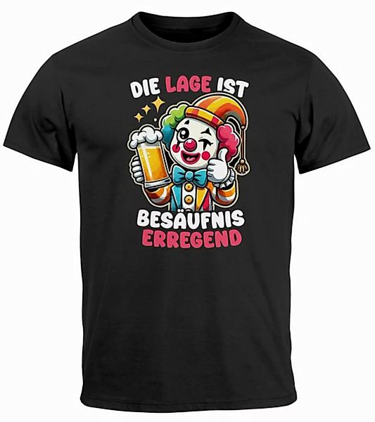 MoonWorks Print-Shirt Herren T-Shirt Party Feiern Trinken Last Minute Fasch günstig online kaufen