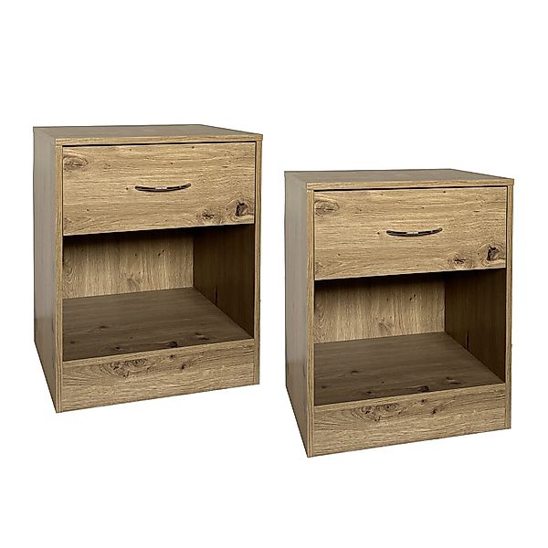 HTI-Living Nachtschrank Nachtschrank 2er Set Thekla günstig online kaufen