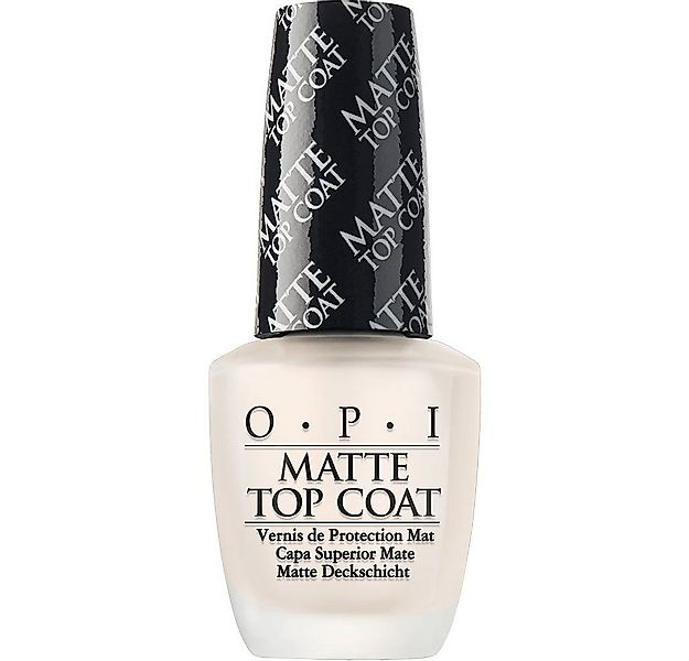 OPI Überlack Nail Lacquer Matte Top Coat, verwandelt Glanz in ein modernes, günstig online kaufen