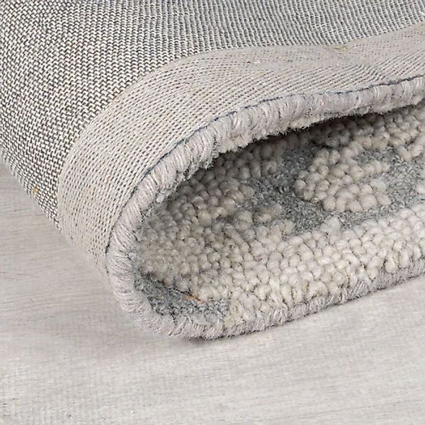FLAIR RUGS Wollteppich »Dion Ikat«, rechteckig, 8 mm Höhe, mit modernem Ika günstig online kaufen