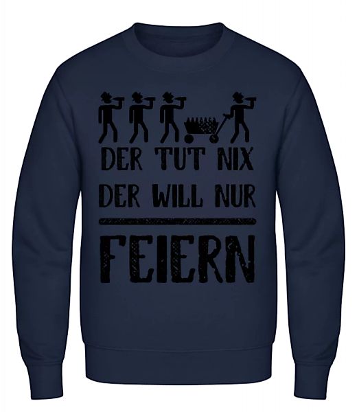Der Tut Nix Nur Feiern · Männer Pullover günstig online kaufen