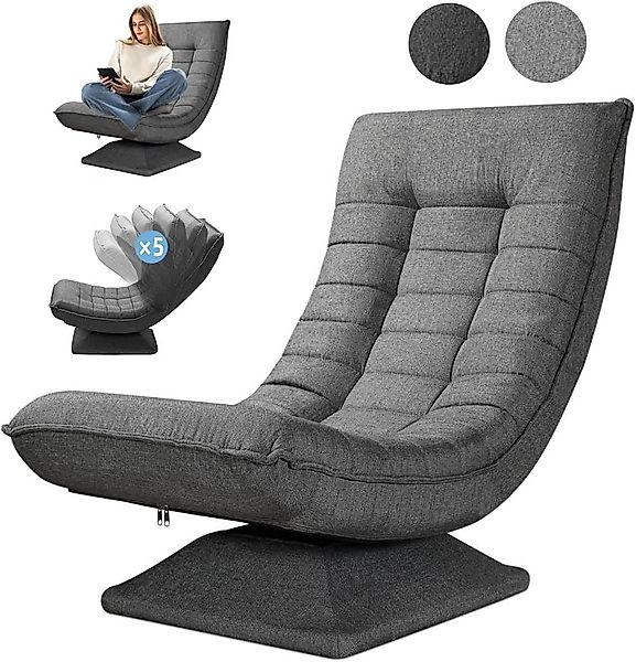 Happy Home Relaxsessel Faulenzer-Sofa, Zusammenklappbarer Lounge-Drehstuhl. günstig online kaufen