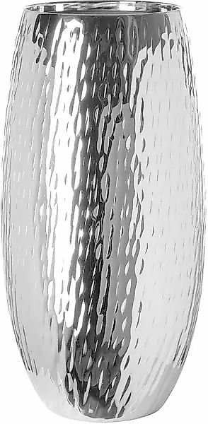 Fink Dekovase »AFRICA, aus Eisen, Höhe ca. 40 cm« mit vertikal gehämmerter günstig online kaufen