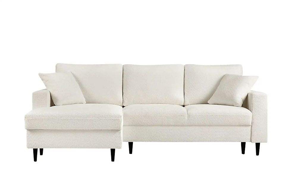 Ecksofa  mit Schlaffunktion Wave ¦ creme ¦ Maße (cm): B: 230 H: 92 T: 154.0 günstig online kaufen