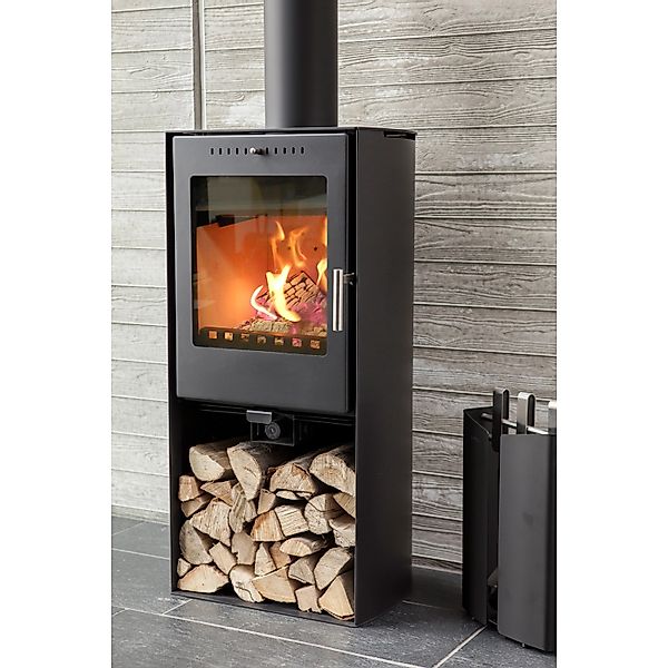 Aduro 19 Kaminofen Stahl Schwarz 5 kW mit Automatik günstig online kaufen