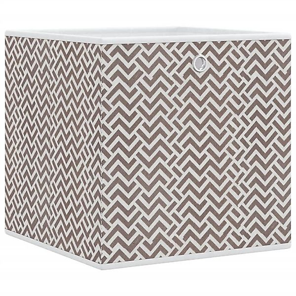 vidaXL Aufbewahrungsbox Faltboxen 4 Stk. Braun günstig online kaufen