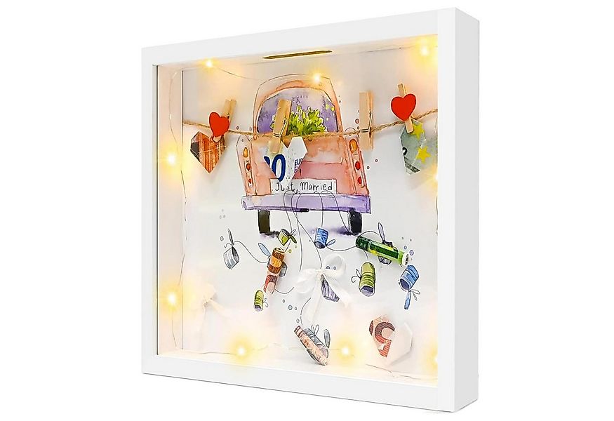 MODFU Bilderrahmen 3D Fotorahmen zum Befüllen Kunstrahmen Objektrahmen Bild günstig online kaufen