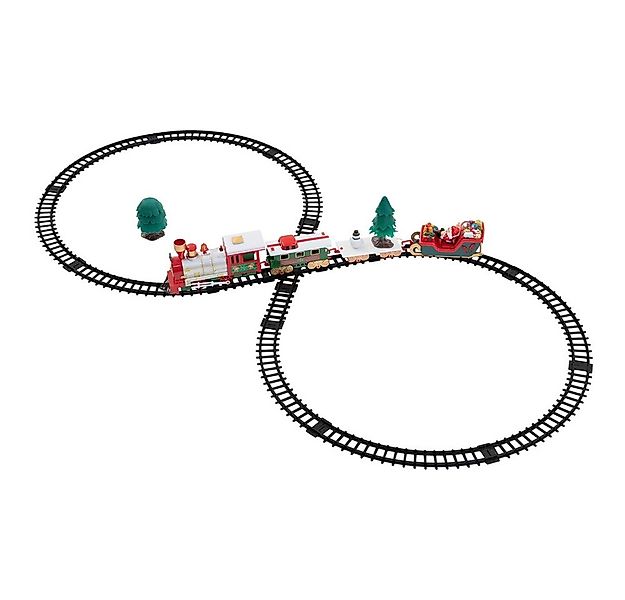 ECD Germany Weihnachtsfigur Weihnachtszug Set 22 Teile Weihnachtsbahn Spiel günstig online kaufen