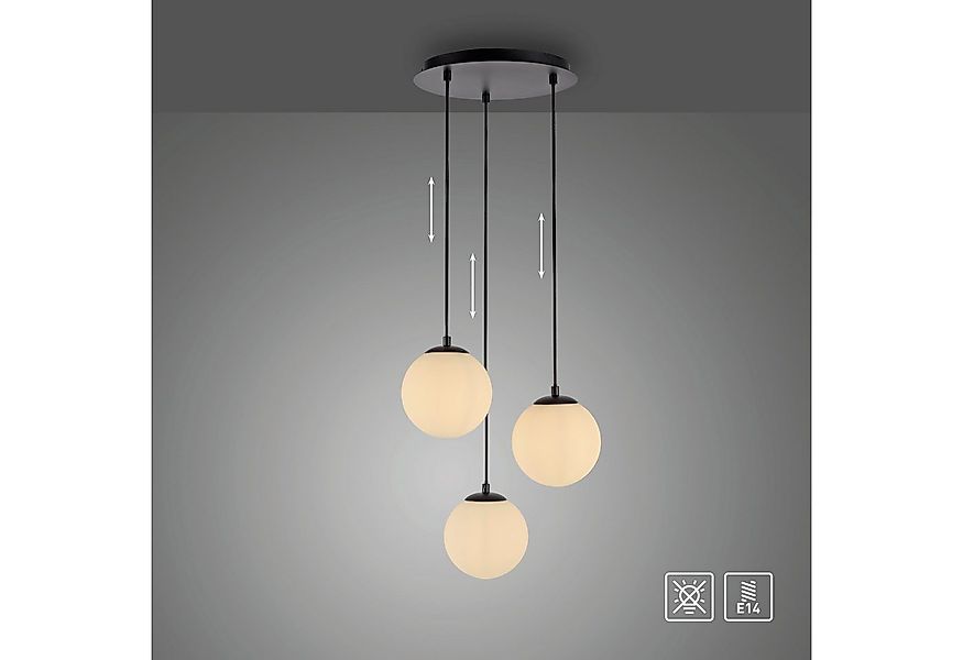 my home Pendelleuchte Nymölla, ohne Leuchtmittel, Hängeleuchte mit großen G günstig online kaufen