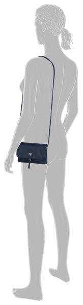 TOM TAILOR Umhängetasche "Luna" mit hochglänzendem Logo und kleinem dekorat günstig online kaufen