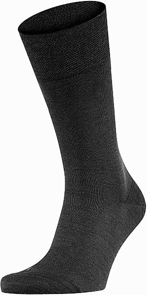 Falke Socke Sensitive Berlin Blend Wolle Schwarz - Größe 43-46 günstig online kaufen