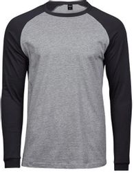 Tee Jays Langarmshirt Herren Baseball Tee günstig online kaufen