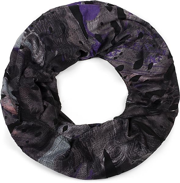 styleBREAKER Loop Loop Schal mit Farbklecksen günstig online kaufen