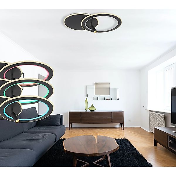 GLOBO LIGHTING LED Deckenleuchte, LED-Leuchtmittel fest günstig online kaufen