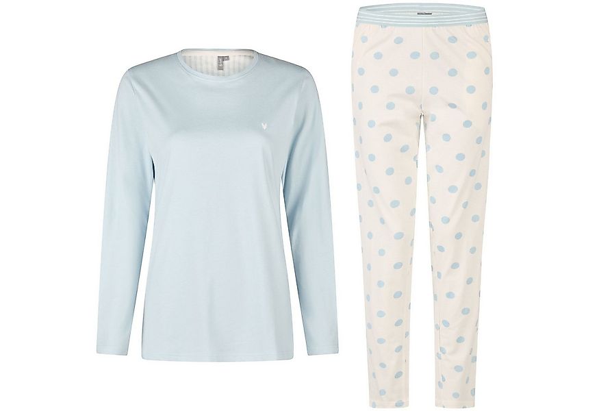 By Louise Schlafanzug by Louise Pyjama lang aus 100% Baumwolle – lang beque günstig online kaufen