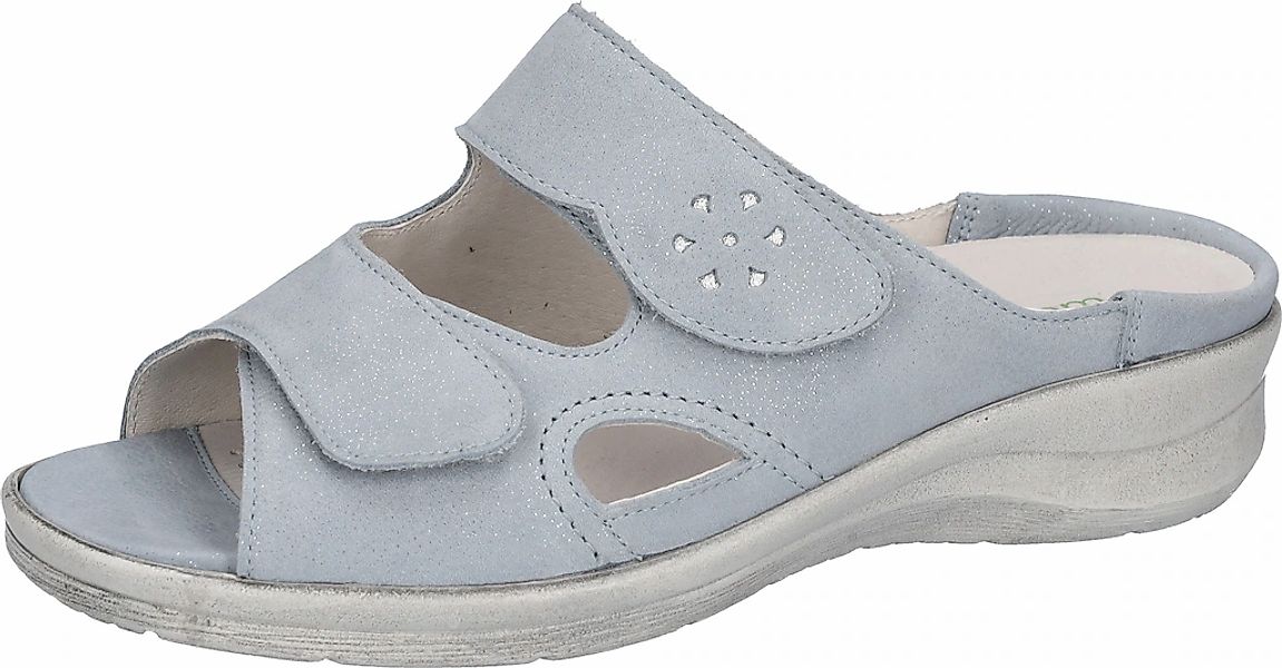 Waldläufer Pantolette "Merle" Hausschuh, Bequemschuh, Keilpantolette mit Kl günstig online kaufen