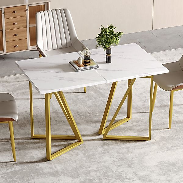 HAUSS SPOLE Esstisch ausziehbar 160cm Küchentisch günstig online kaufen