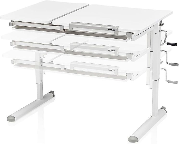 KETTLER Garderobe Kettler Kinderschreibtisch Schreibtisch höhenverstellbar günstig online kaufen