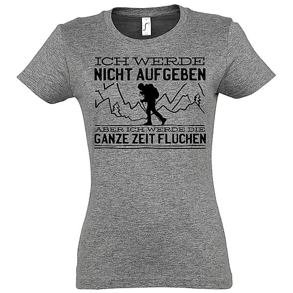 Youth Designz T-Shirt Nicht Aufgeben Wandern günstig online kaufen