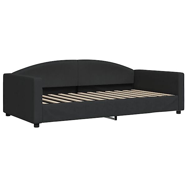 vidaXL Bett Tagesbett Schwarz 100x200 cm günstig online kaufen