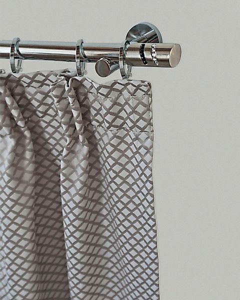 GARESA Gardinenstange "BOSTON" Ø 20 mm 1 läufig-läufig Wunschmaßlänge Vorha günstig online kaufen