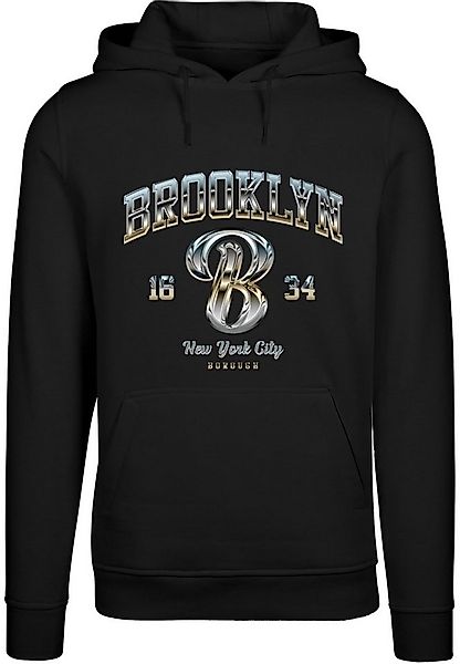 MisterTee Kapuzensweatshirt MisterTee Herren BRKLN Hoody (1-tlg) günstig online kaufen