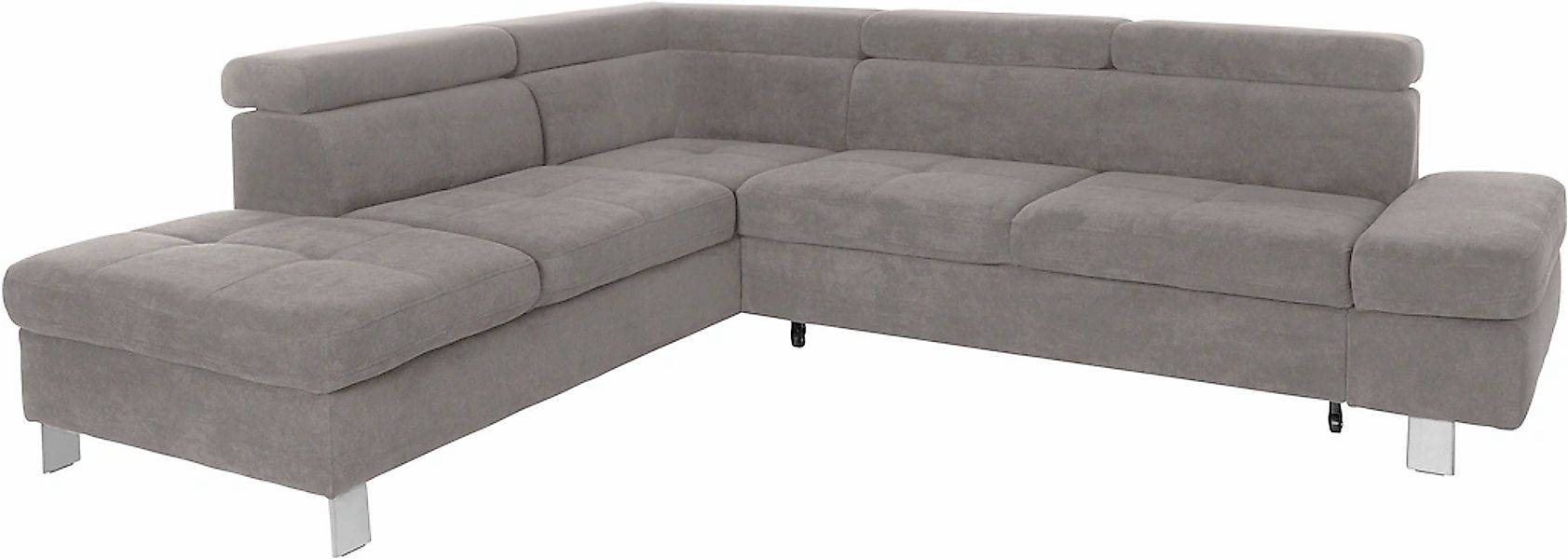 exxpo - sofa fashion Ecksofa »Fiji, L-Form« mit Kopf- bzw. Rückenverstellun günstig online kaufen
