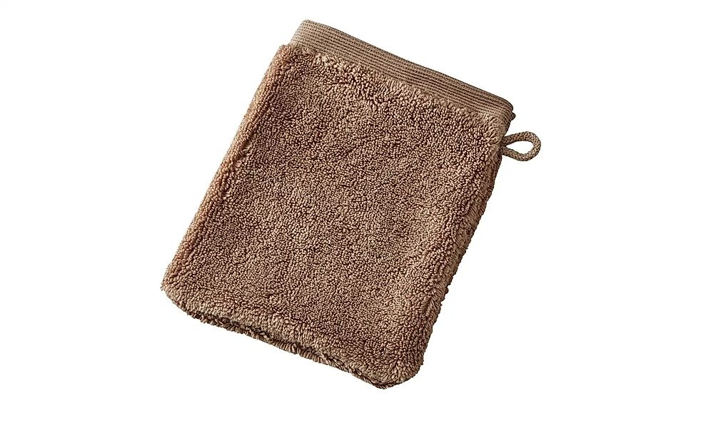 como Waschhandschuh  Kuschel Wuschel ¦ braun ¦ Maße (cm): B: 16 Badtextilie günstig online kaufen