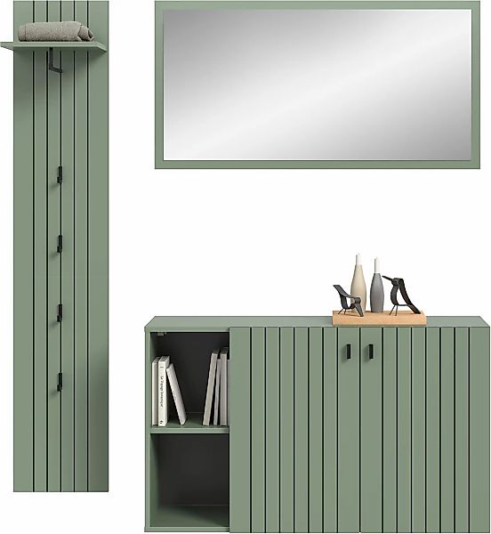 INOSIGN Garderoben-Set "TATIO, 3-tlg. Garderobenkombination, Breite: 152 cm günstig online kaufen