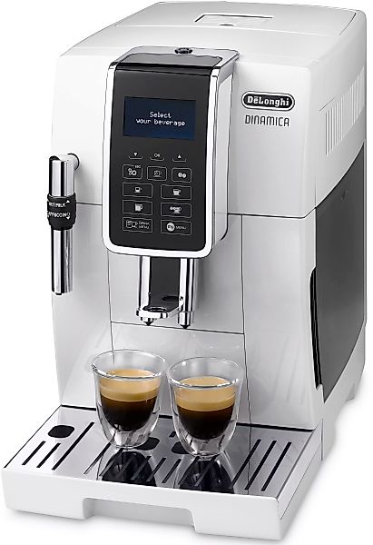 De'Longhi Kaffeevollautomat »Dinamica ECAM 350.35.W«, großer 1.8l Wassertan günstig online kaufen