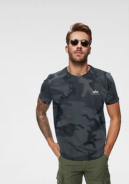 Alpha Industries T-Shirt "Basic T-Shirt SL Camo" günstig online kaufen