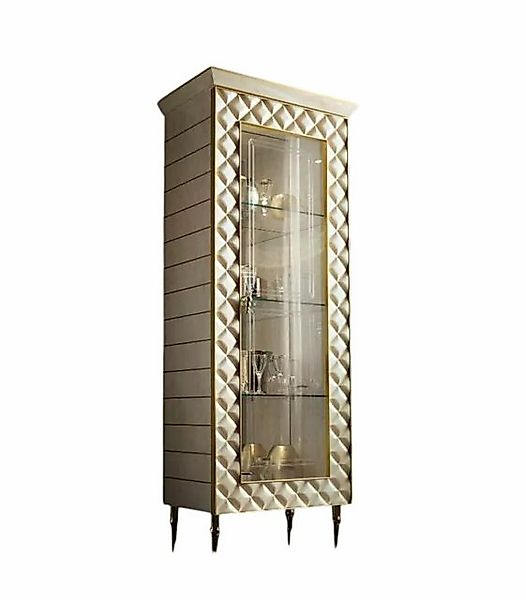 Xlmoebel Vitrine Vitrine antik Stil Renaissance Barock kunstvolle Schnitzer günstig online kaufen